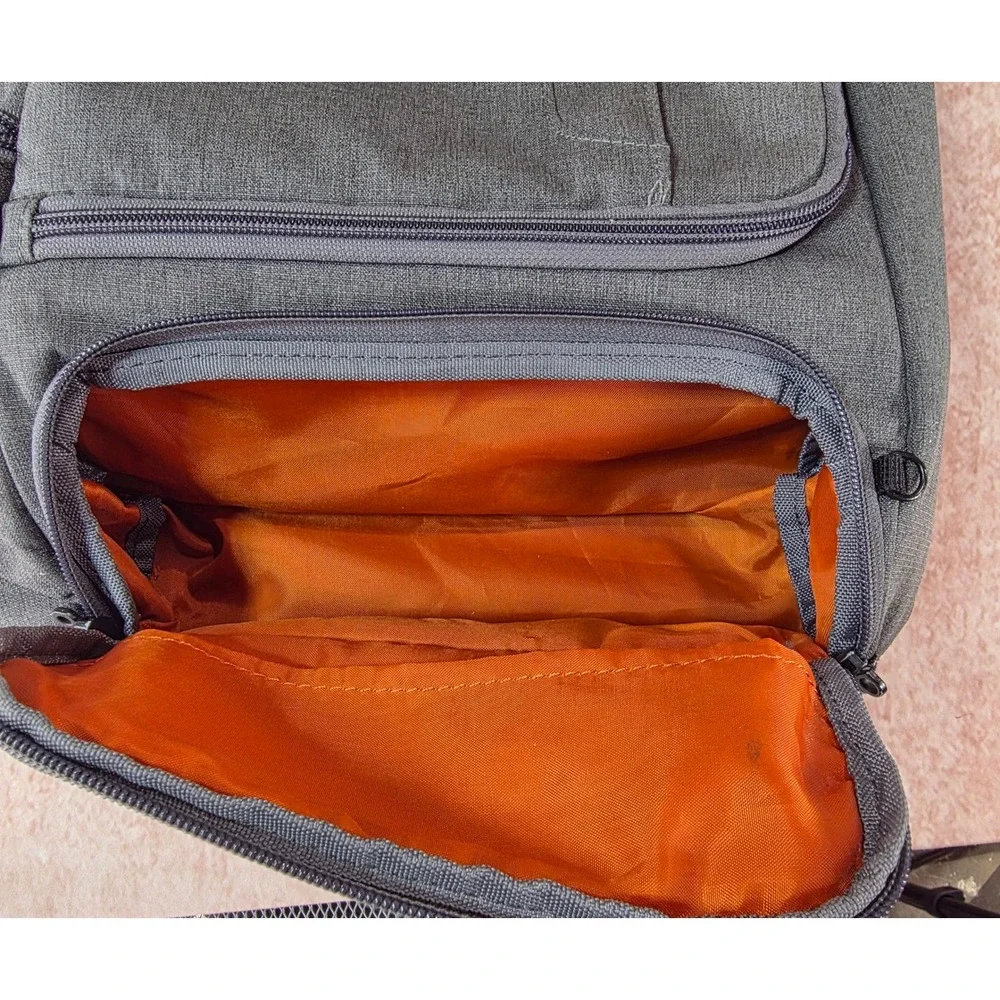 eBags TLS Professional Weekender Convertible Laptop Backpack Gray 20.5